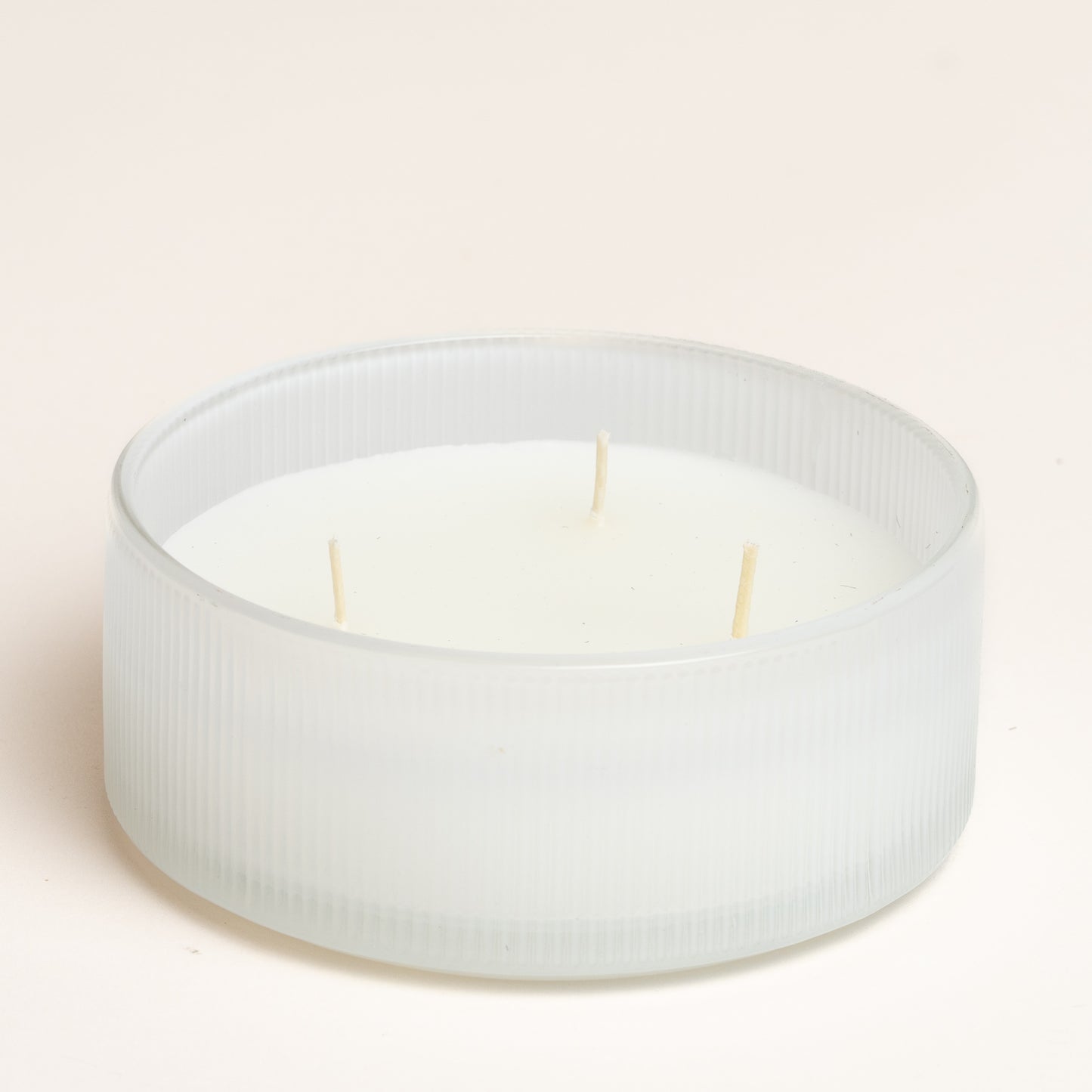 Vela Dusk white frasco vidrio 12x6 cm