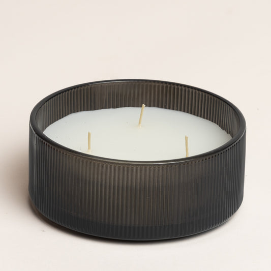 Vela Dusk black frasco vidrio 12x6 cm