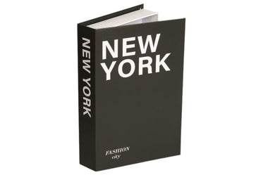 Libro caja cierre magnetico New York modelo 15 17x4x27 cm