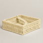 Servilletero de papel Nest blanco 18x18x6 cm