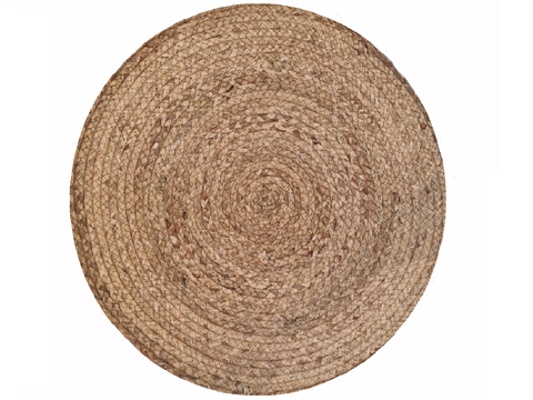 Alfombra de seagrass redonda 60 cm