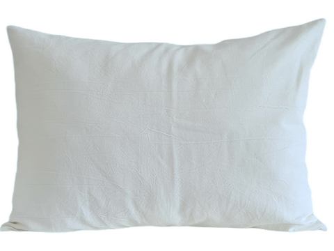 Textil Almohadon de tusor canva blanco tiza 50x70 cm