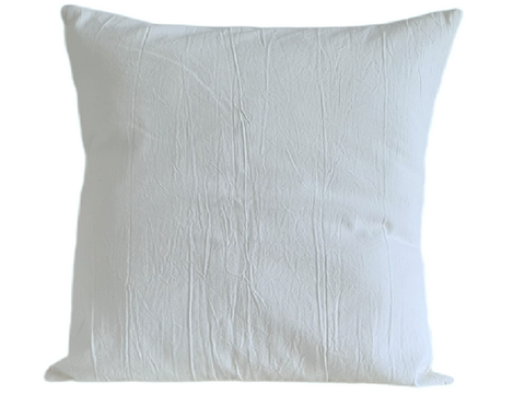 Textil Almohadon de tusor canva blanco tiza 50x50 cm