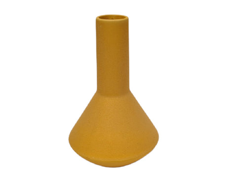 Jarron ceramica essay mustard medium 20x13 cm