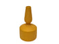 Jarron ceramica fansy Mustard 18x10 cm