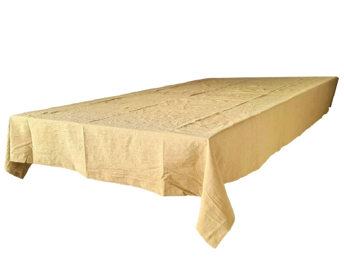 Textil Mantel de tusor avellana 2.2x1.5 m